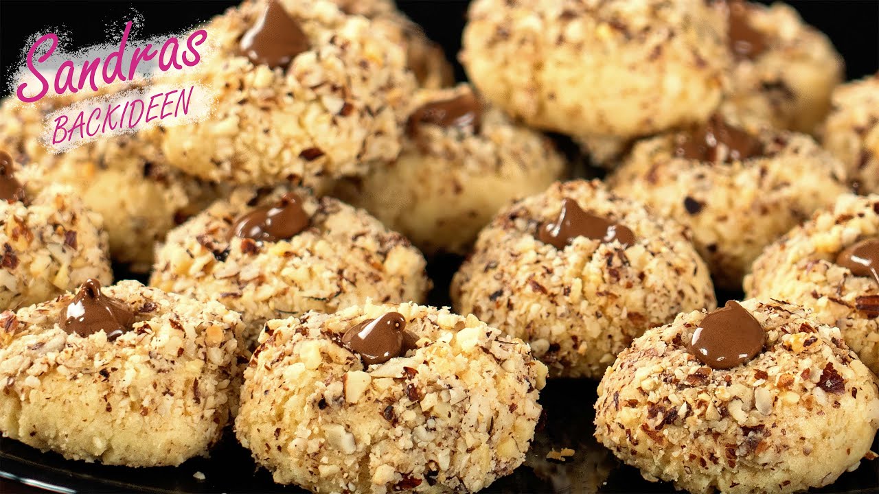 Nuss Nougat Kekse – perfekte Plätzchen in 20 Minuten