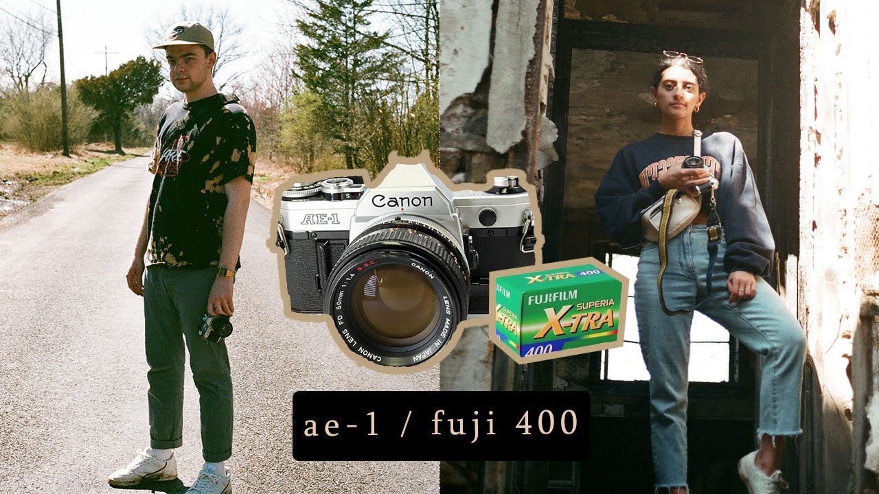 Shooting Film with my Girlfriend! / Canon AE-1 - Fuji Superia 400