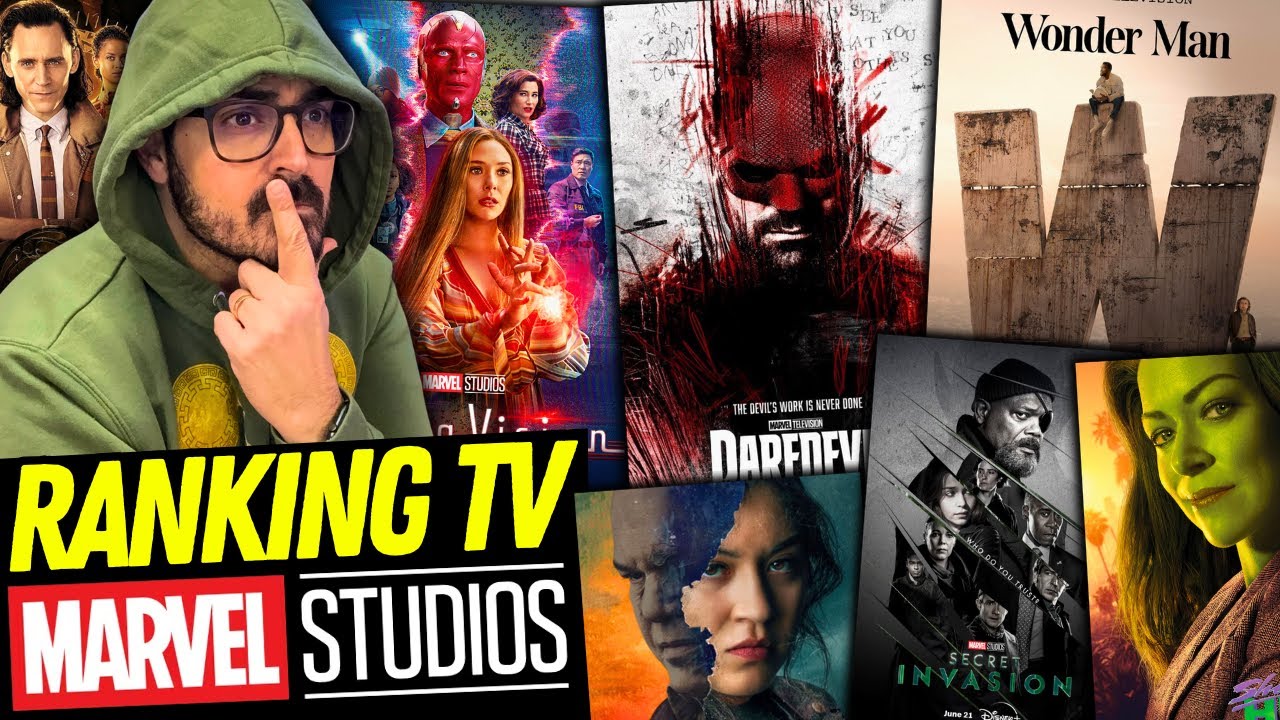 De la PEOR a la MEJOR 🔥 Ranking ACTUALIZADO de las SERIES de MARVEL STUDIOS (Live Action)