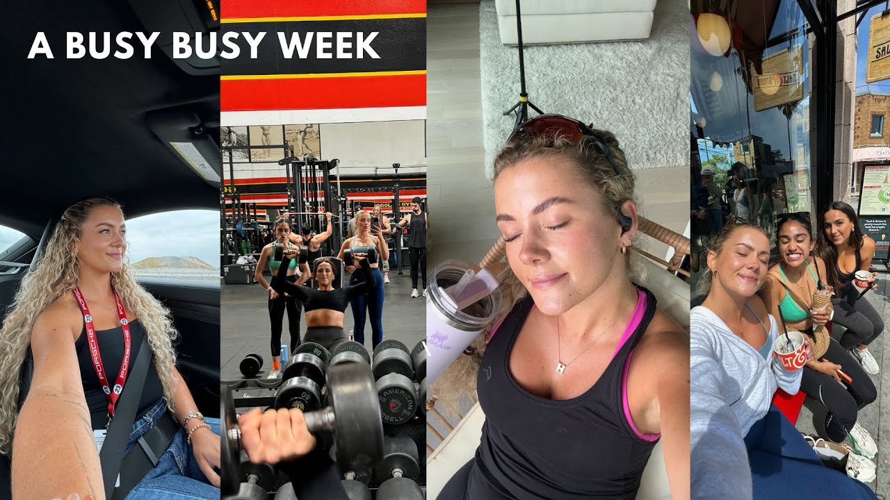 WEEKLY VLOG | busy week living in L.A, Camp Strava, meeting Will Smith ?! and lots of training
