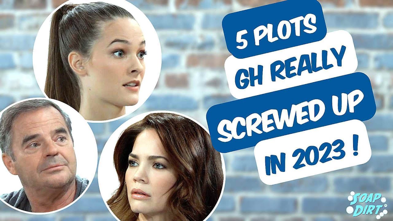 5 Plots General Hospital Really Screwed Up in 2023 (GH) #gh #generalhospital