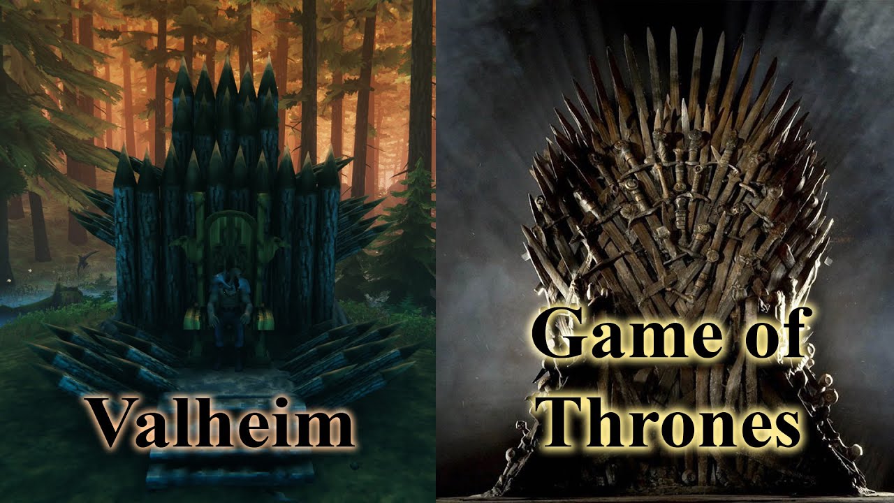 THE IRON THRONE IN VALHEIM (BUILD TUTORIAL)