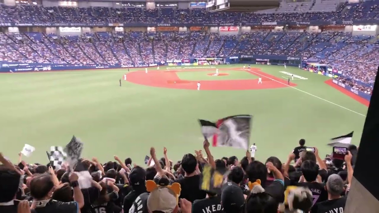関西最終戦 ９回表のヒットテーマ メドレー →寺地応援歌 ロッテ応援歌 千葉ロッテマリーンズ 応援歌 キラメキラリ 京セラドーム ドラえもん 最終回
