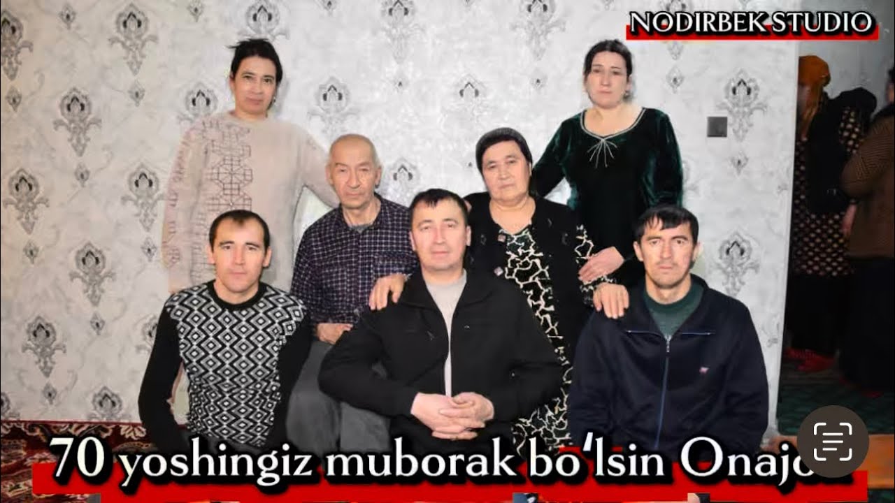 16.02.2026 Xolimbegi elida Oʻgʻiljon onamizni 70 yosh bn barcha farzandlari nomidan tabriklab bordik