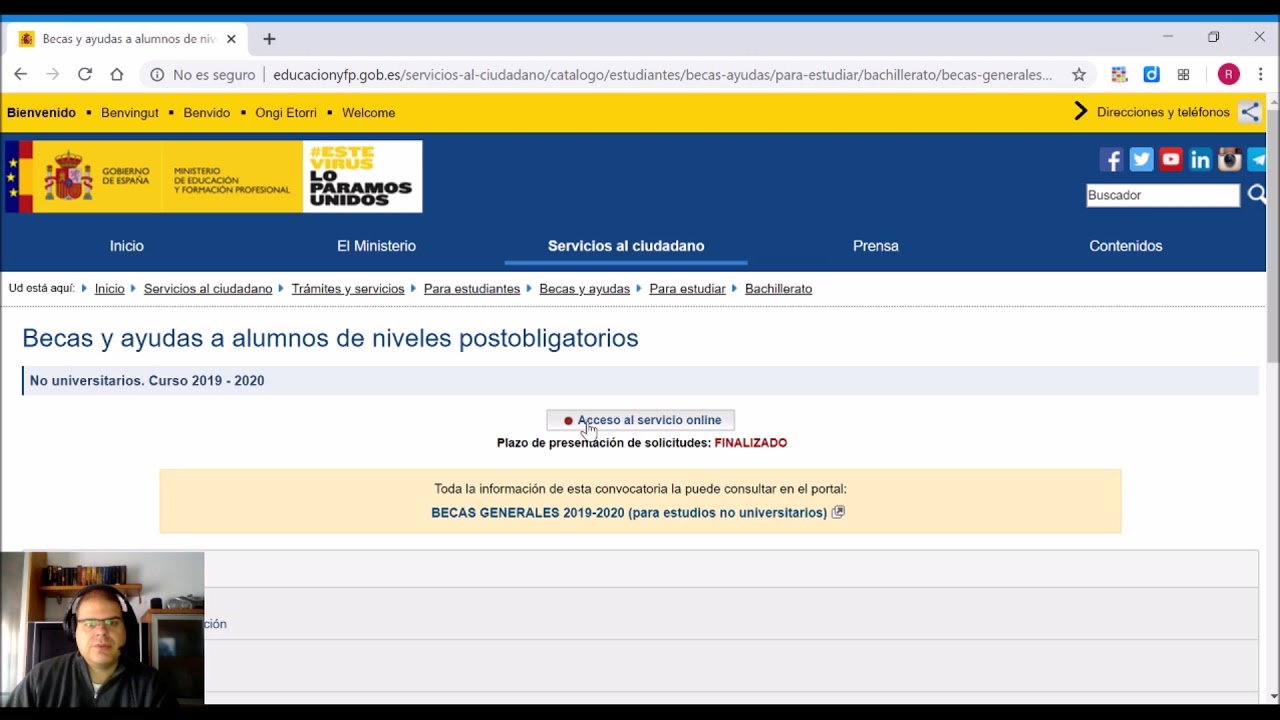 Solicitud Beca General