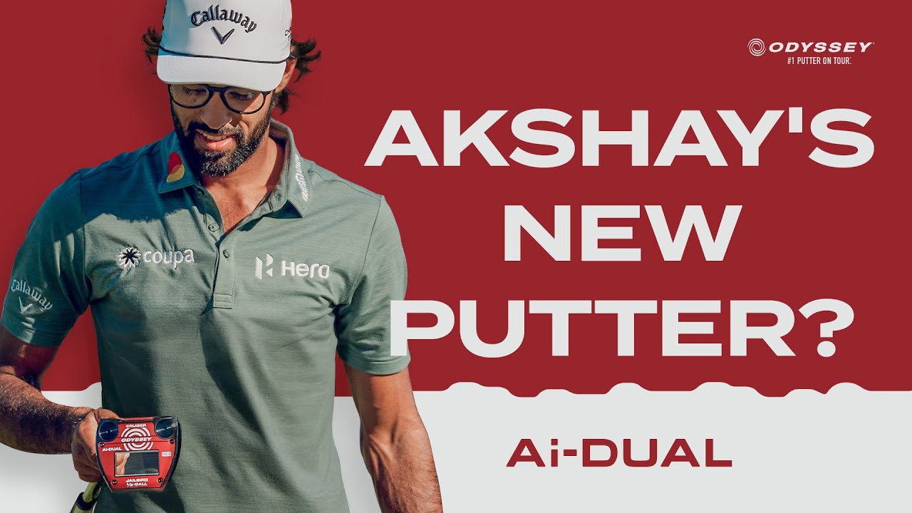 Testing the All-New Ai-Dual 1/2 Ball Putter with Akshay Bhatia