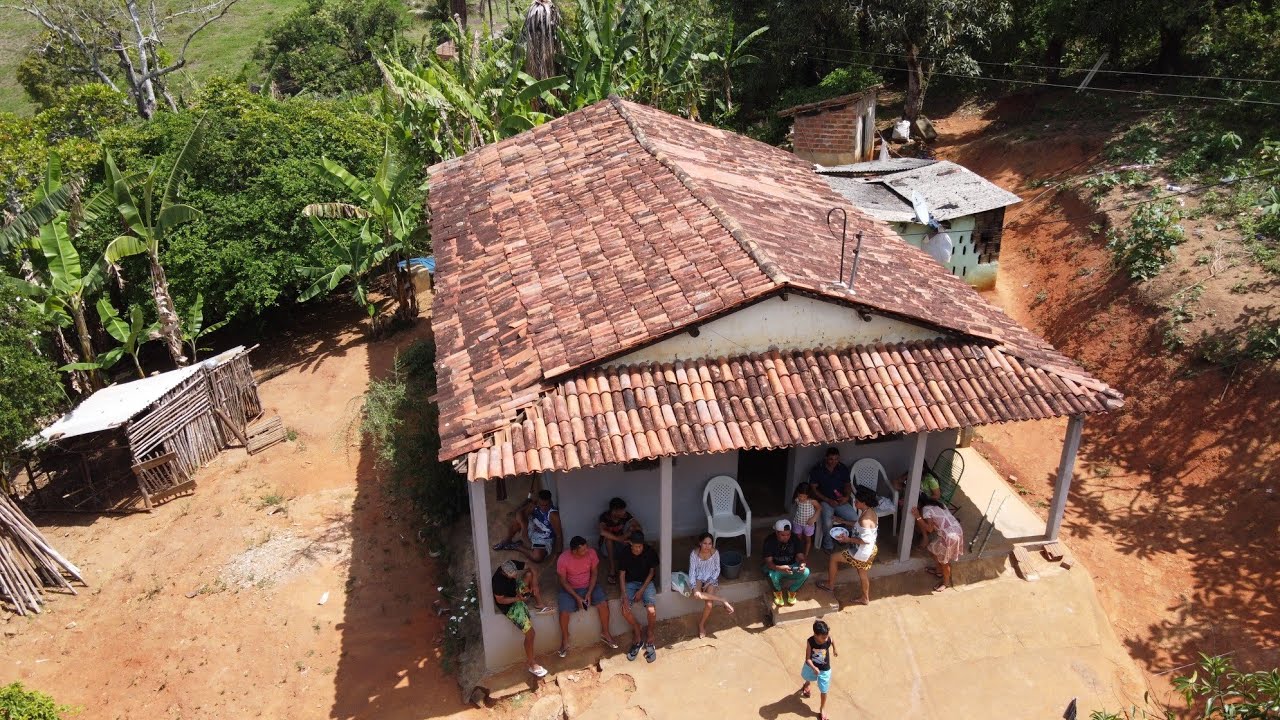 Sítio Orobó-PE, Paisagem da Cachoeira do Orobó,gravado com Drone,02/02/25