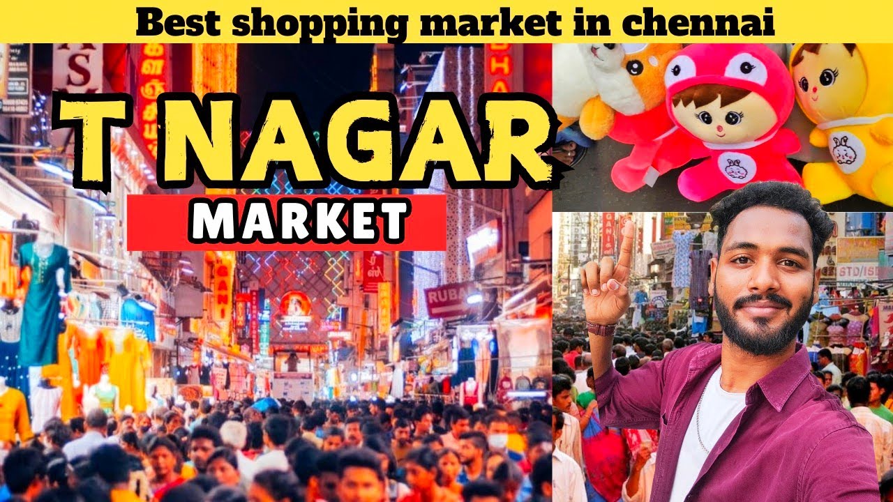 Chennai shopping market | T nagar market | best shopping market in chennai #amanvlogs