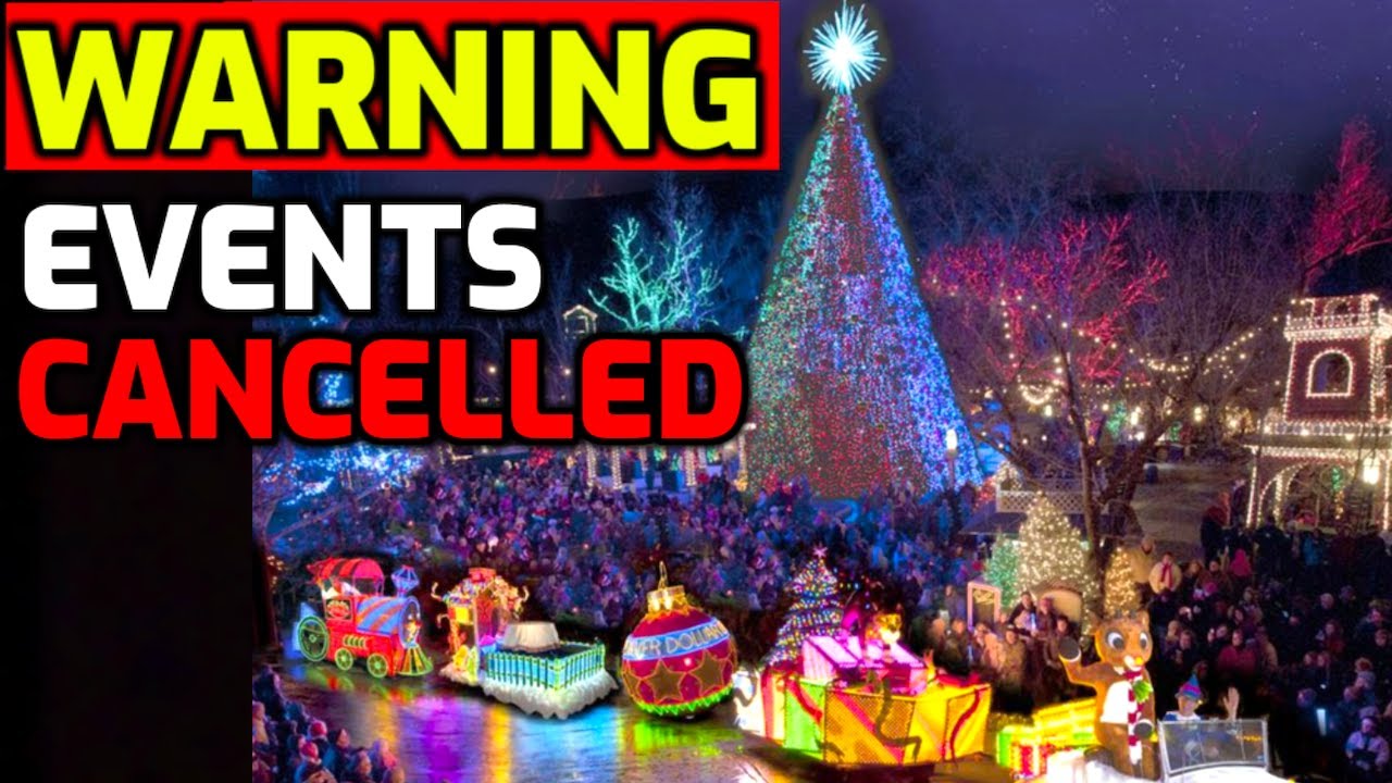 ⚠️ WARNING issued for Christmas & New Years - Be Prepared - Events Cancelled
