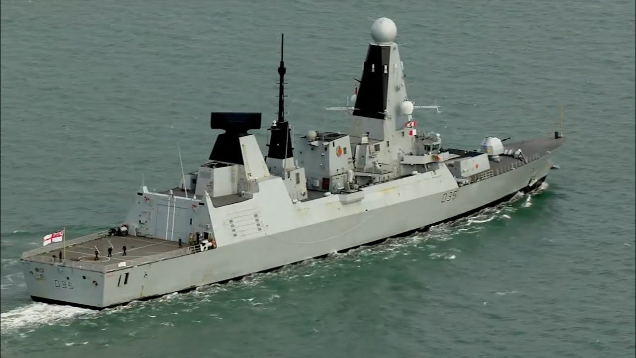 British warship departs for Cyprus to help defend UK bases