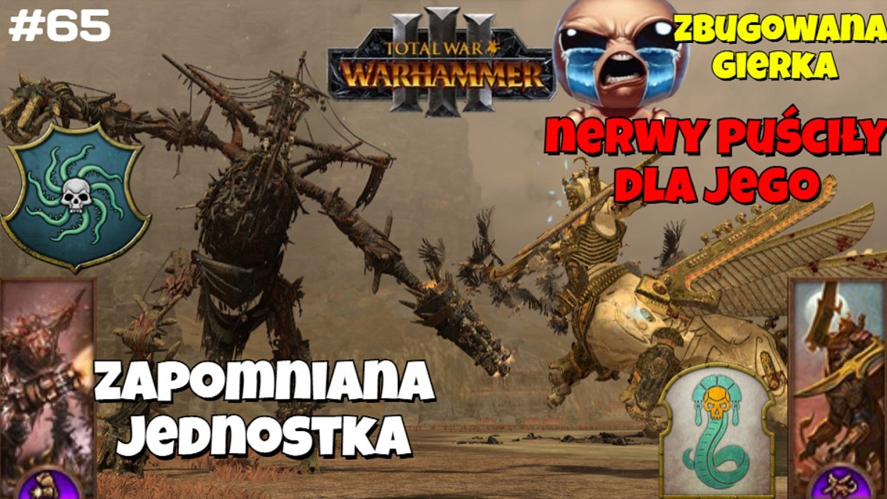 Total War Warhammer 3 - ZAPOMNIANY KOLOS Z ROR + RAGE PVP #65