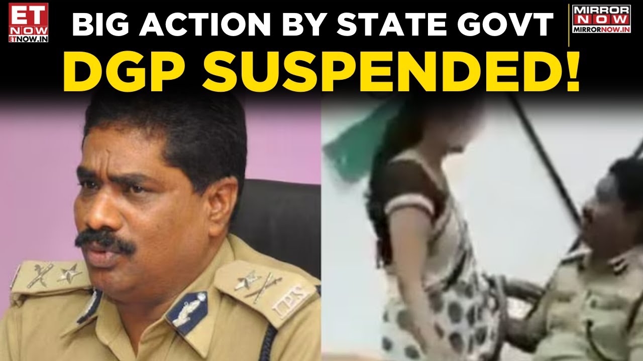 Viral Video Sparks Action: Karnataka Govt Suspends DGP Ramachandra Rao | Watch | Top News | ET Now