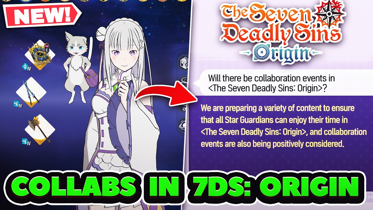 COLLABS COMING TO 7DS: ORIGIN! HOW WILL THEY WORK? | 7DS: Origin