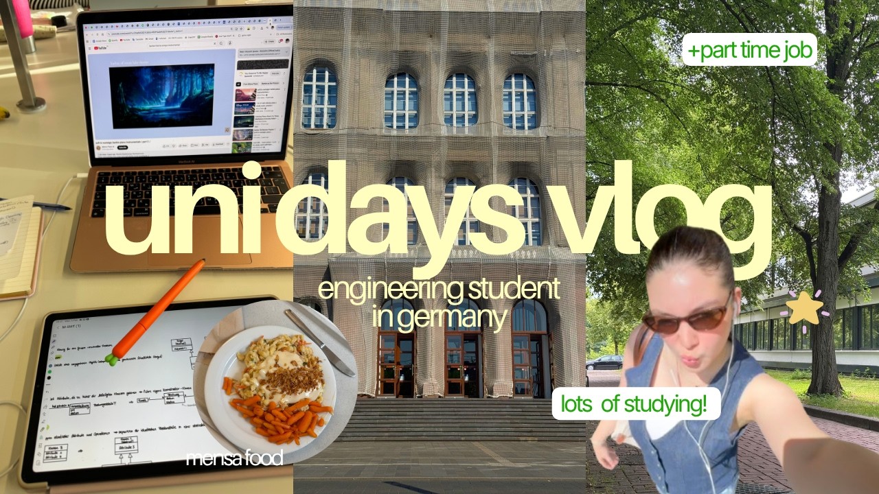 week in my life as an international student in germany | Engineering at RWTH