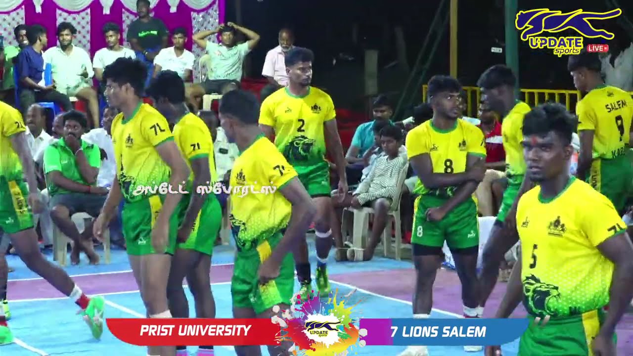 GRAND FINAL | 7 LIONS SALEM vs PRIST UNIVERSITY THANJAI #GUNDUR-MIET MENS KABADDI 2025