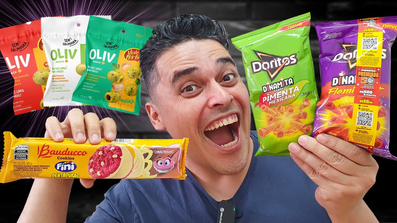 Deu Bom! - Biscoito Bauducco Fini, Doritos Dinamite e Snack de Azeitona Temperada Oliv