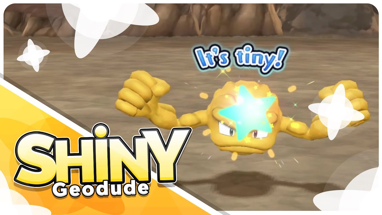 [Live] Let's Go Shiny Geodude!