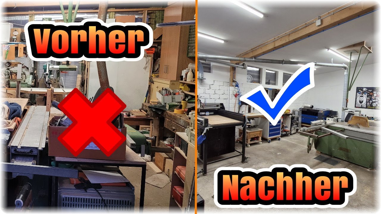 Meine neue Werkstatt ist fertig! Neue Maschinen und die ganze Geschichte wie es dazu kam