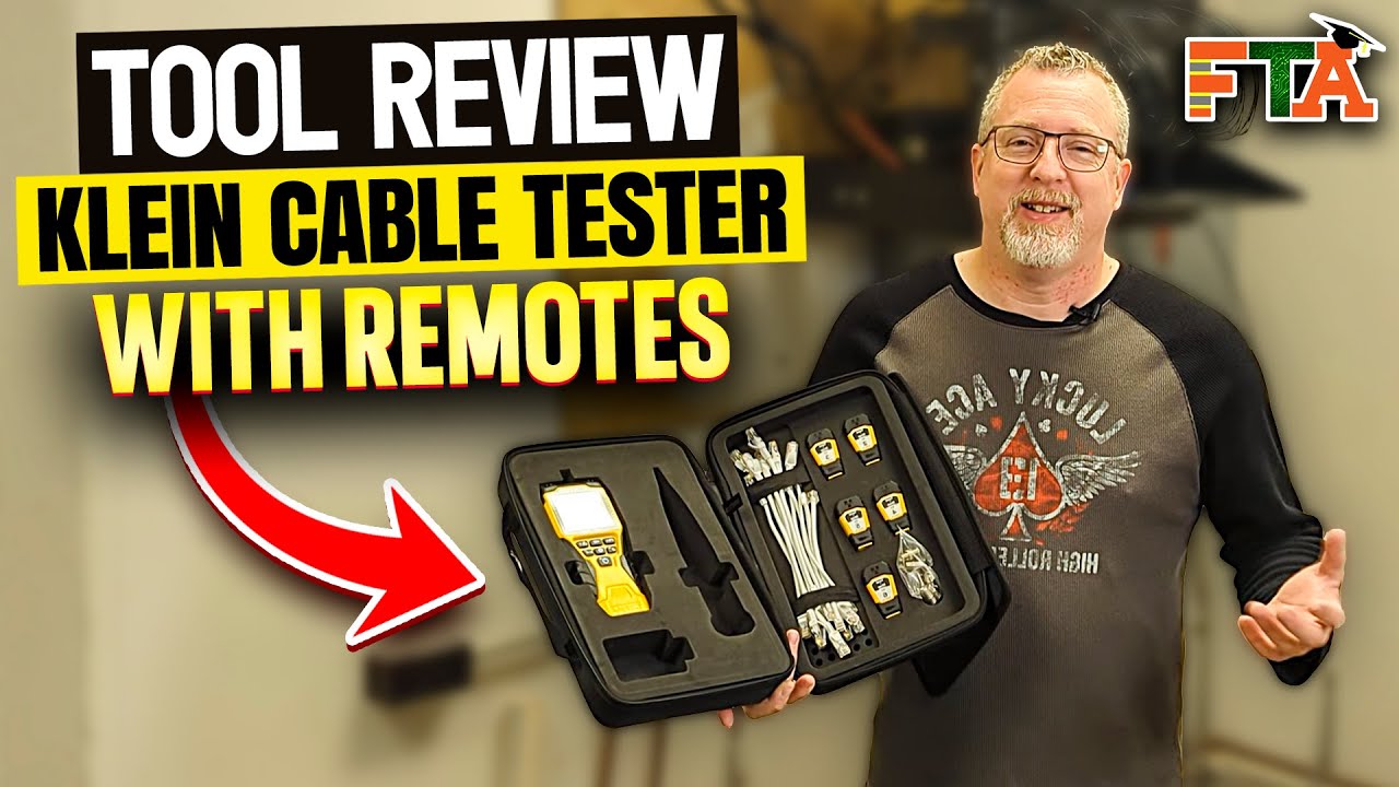 Klein Cable Tester Review | Klein Tools VDV501 853  | Real-World Demo-Features Explained 