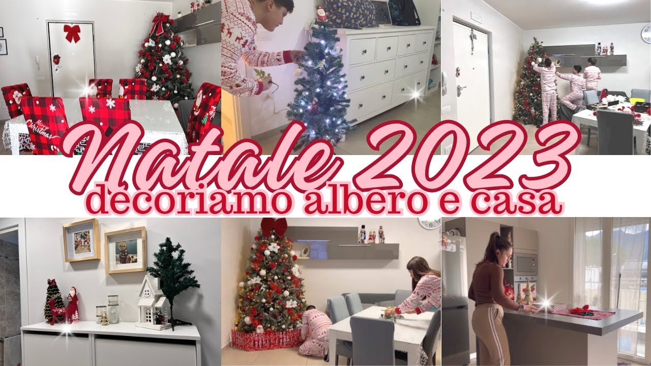 Natale 2023🎄/ decoriamo l’albero e tutta la casa/ quest’anno è meraviglioso/ debbyg Natale decori⭐️