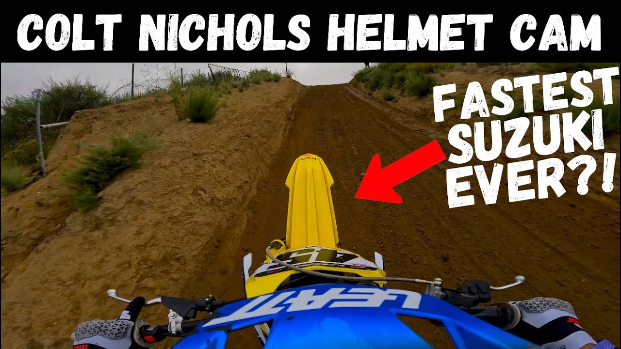 THIS BIKE IS FAST!! Glen Helen Morning Laps with Colt Nichols (GoPro POV)