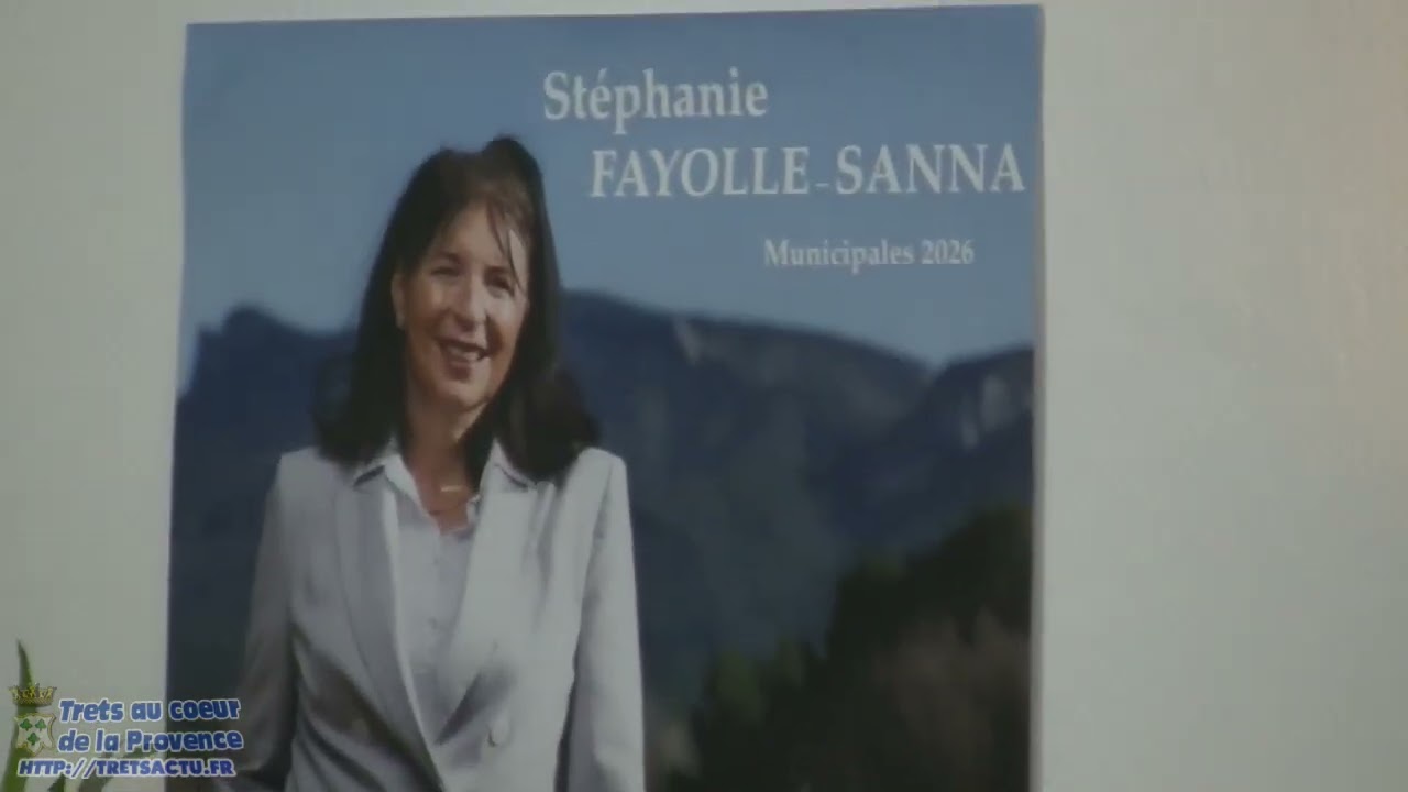 MUNICIPALES 2026 TRETS   Lancement de candidature de Stephanie Fayolle Sanna 7fev2026