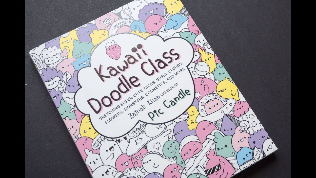 (book flip) Kawaii Doodle Class by Zainab Khan