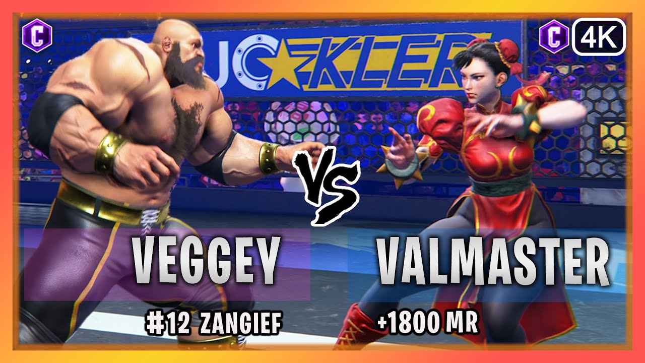 SF6 ▰  Zangief (veggey) Vs. Chun-Li (Valmaster)『Street Fighter 6』