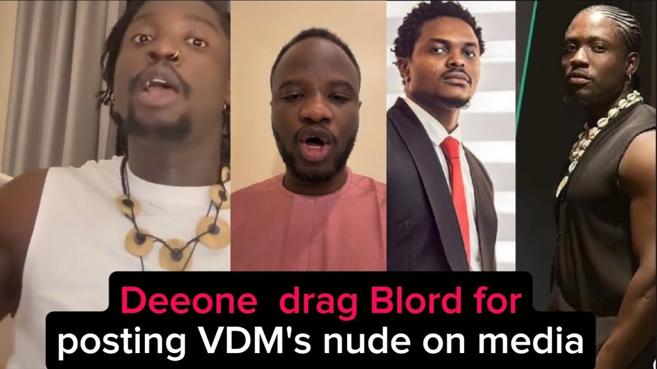 Deeone defends VDM for the first time ever after Blord posted VDM's nude 