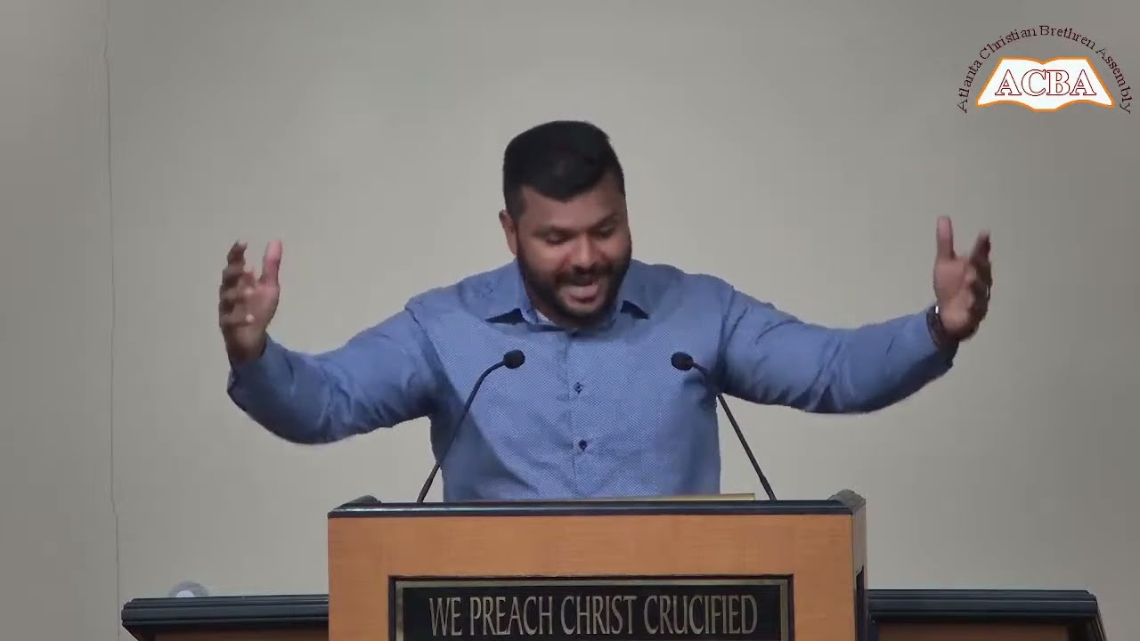 Sunday Message - Bro. Eben Abraham Samuel