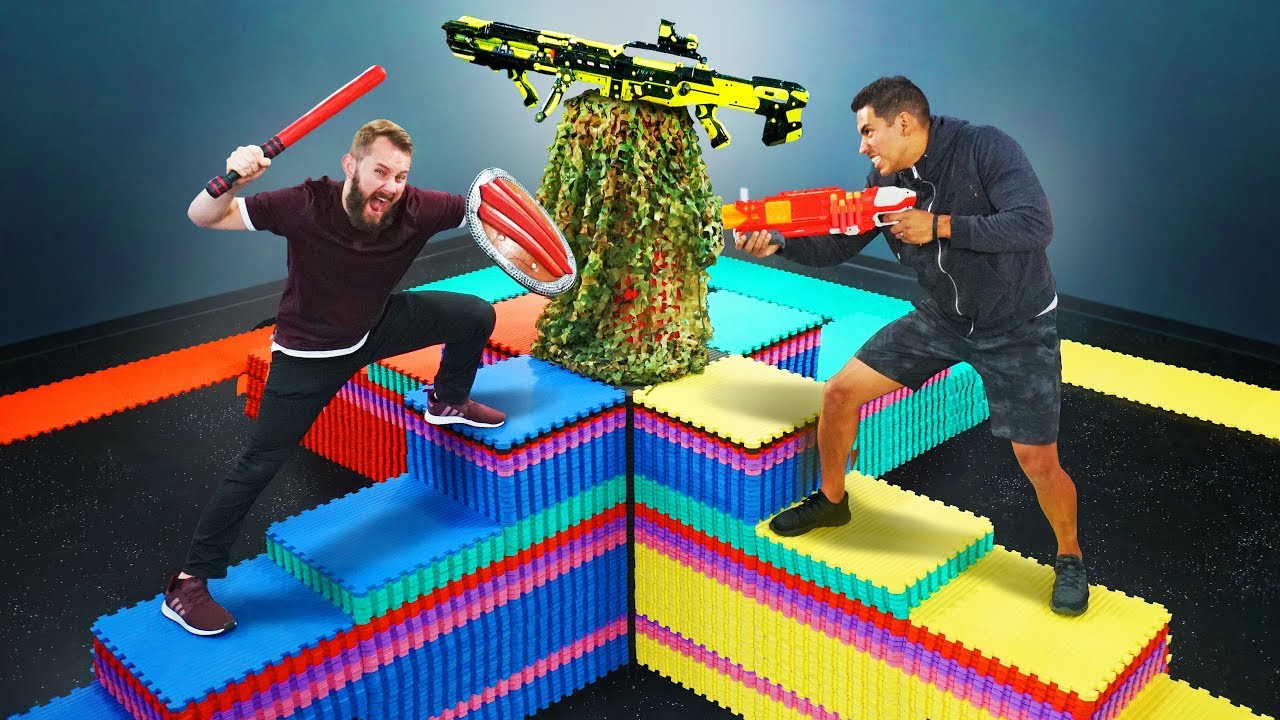 NERF Don't Fall Off The Mountain!