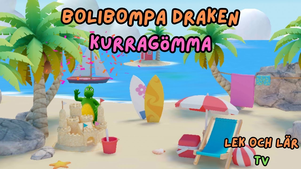 Bolibompa Draken Och Sommarskuggan Leker Kurragömma - Lek och Lär TV