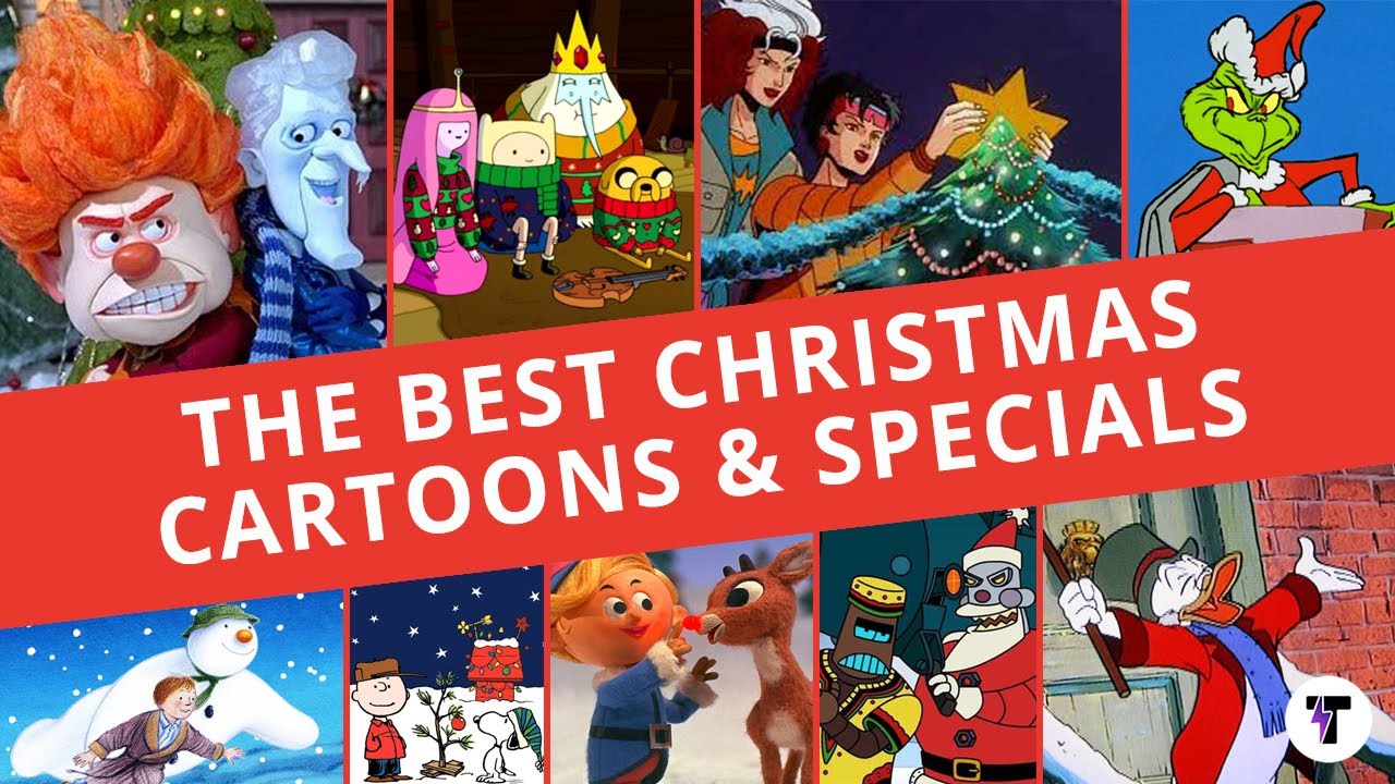 The Best Christmas Cartoons & Specials - An Animation Timeline w/ Christmas Music