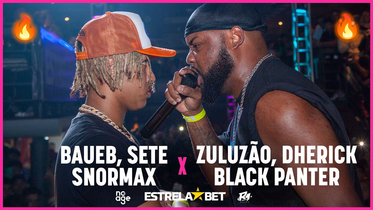 ZULUZÃO, BLACK PANTER E DHERICK x BAUEB, SETE E SNORMAX | 1 FASE | #BDN100