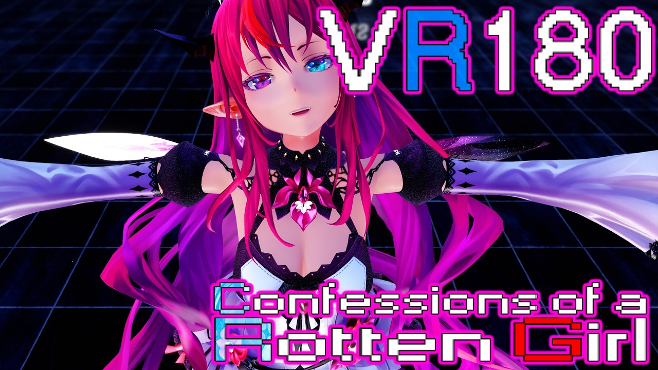 ［holoEN MMD VR180］ホロEN★IRys［Confessions of a Rotten Girl ］