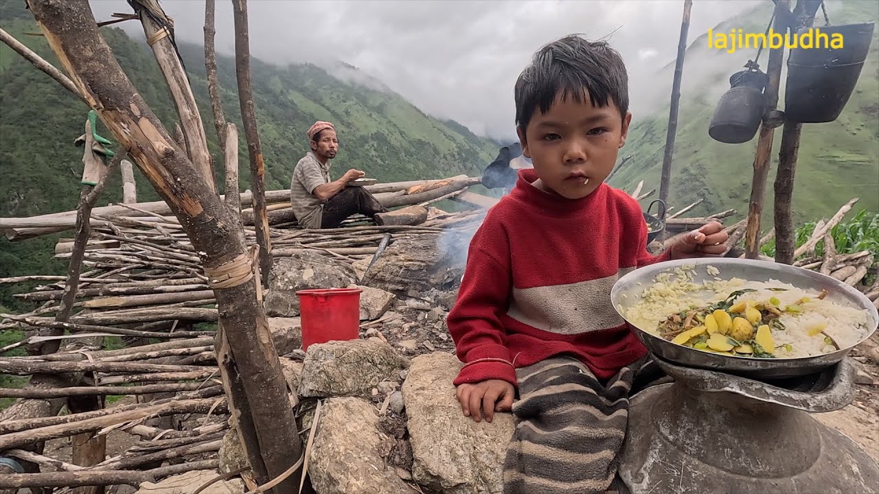 simple people having simple food || @villagefoodkitchen ||
