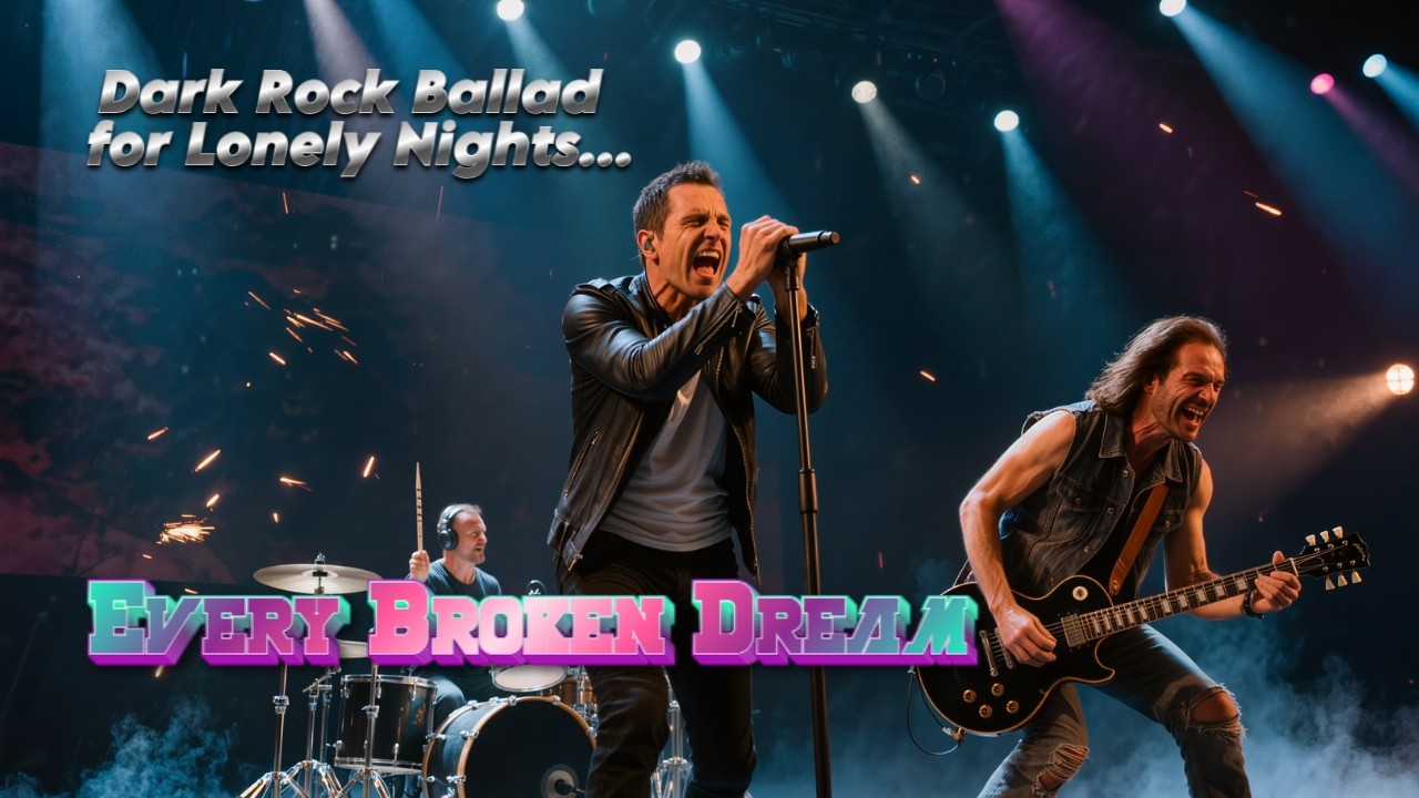 Every Broken Dream - Dark Rock Ballad for Lonely Nights & Deep Thoughts #rockballads #rockmusic