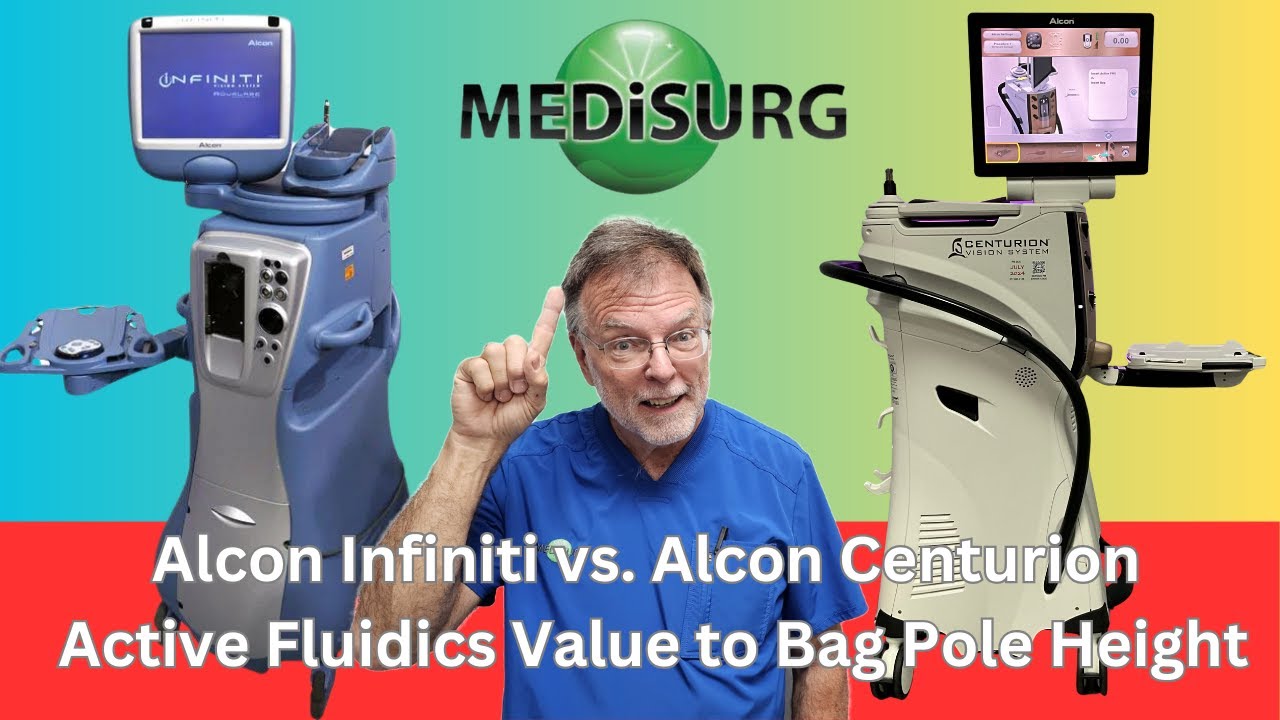Alcon Infiniti vs. Alcon Centurion - Active Fluidics Value to Bag Pole Height