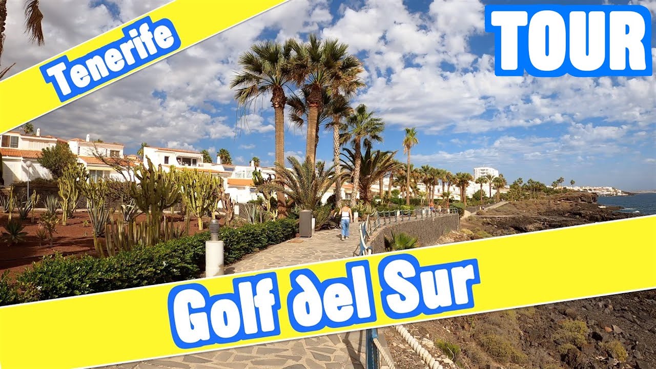 Golf del Sur Tenerife 4K Walking Tour