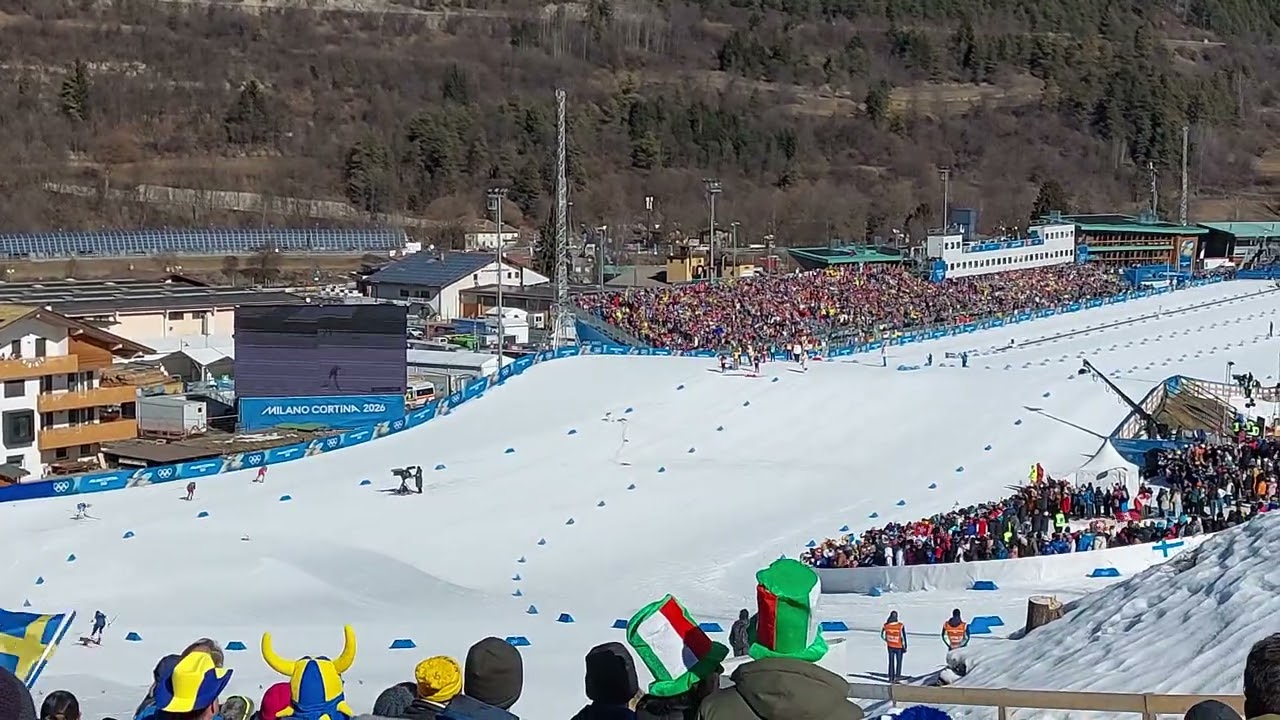 18/02/2026 gara olimpica a Lago di Tesero