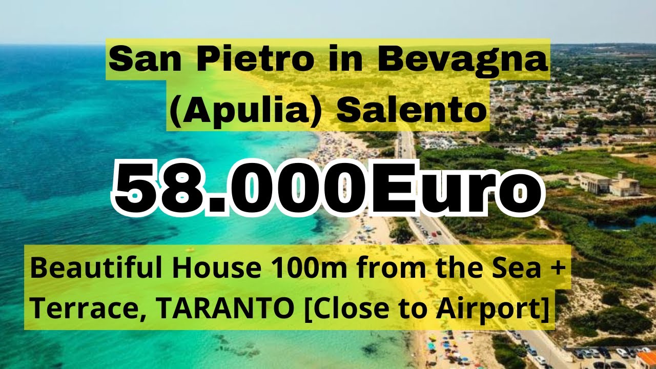 SPECCHIARICA (APULIA) Salento, House + Seaview + Terrace [Not far from Airport] Taranto Province