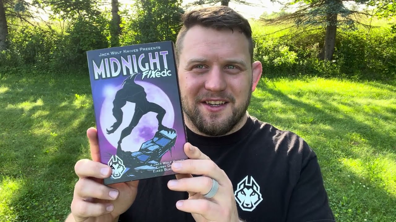 Midnight FixEDC Unboxing: Jack Wolf Knives’ First Fixed Blade!