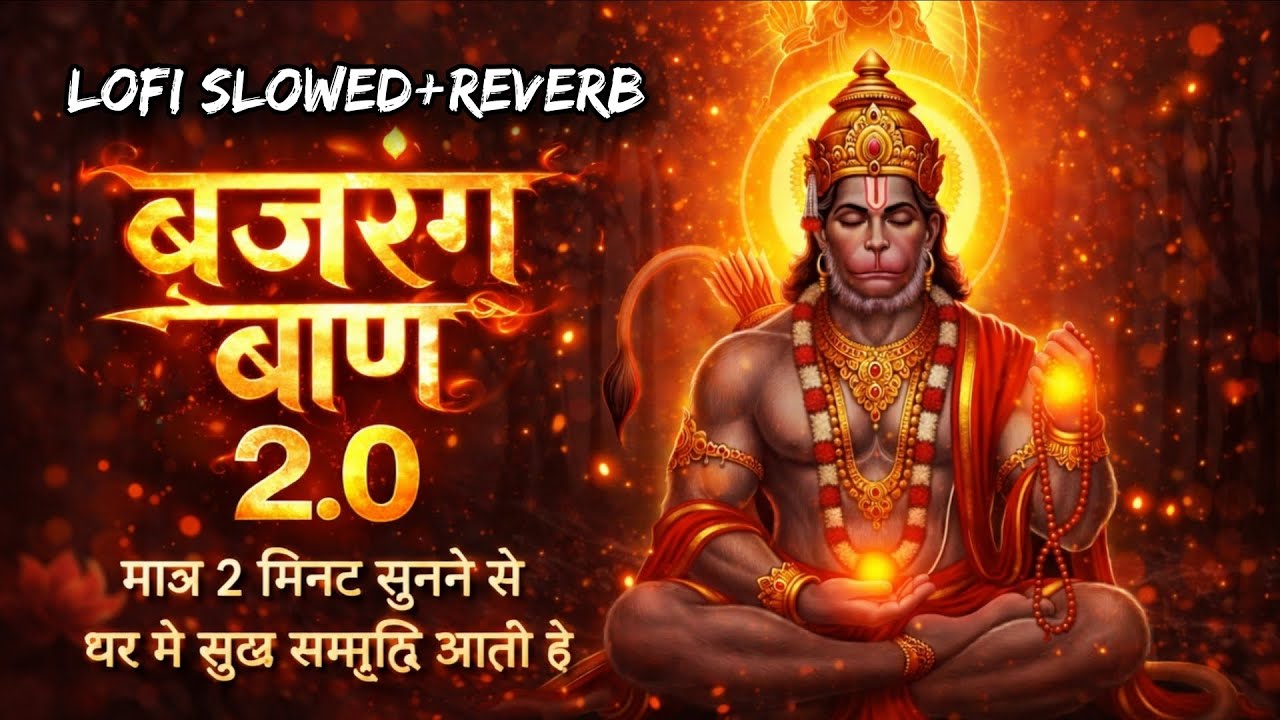 BAJRANG BAAN 2.0 ।। बजरंग बाण 2.0 , NEW BHAJAN HANUMAN 2026 , BAJRANG BAAN LOFI , #Ram #Bajrangbaan