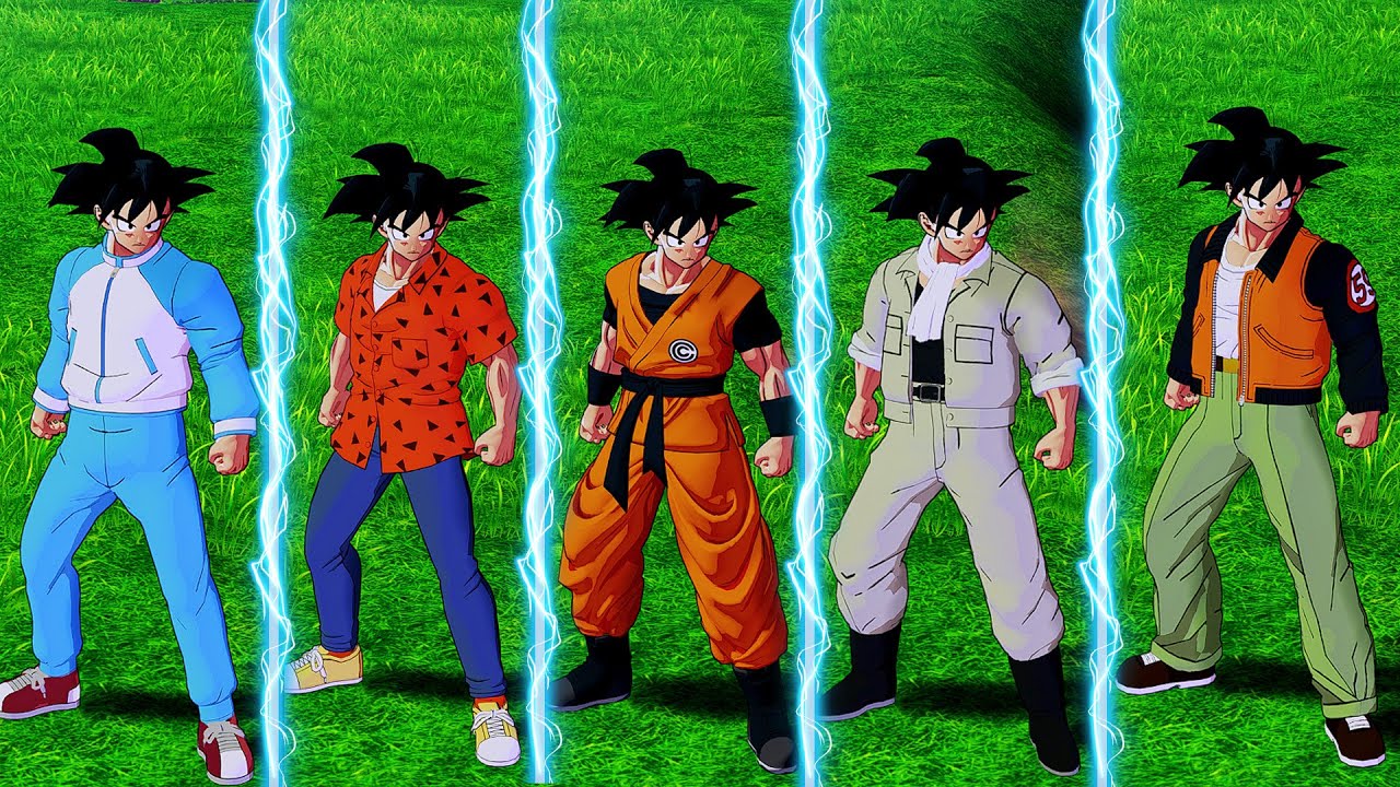 Goku End Game Outfits - Dragon Ball Z: Kakarot Mods