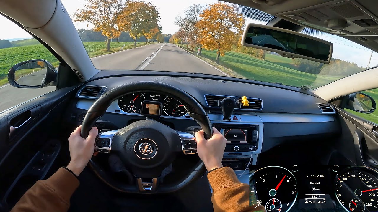 2009 Volkswagen Passat B6 2.0 TDI - POV Drive *Sound, Acceleration, High Speed*