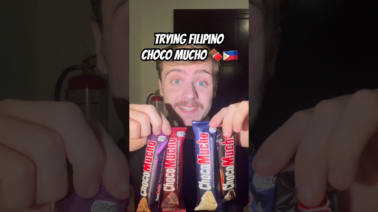 Пробую филиппинский шоколад Choco Much 🍫🇵🇭 #philipines #philippine #philippinefood
