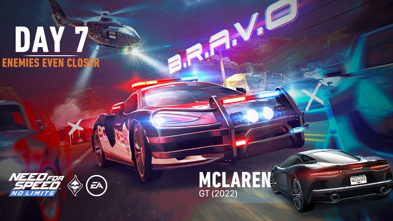 Need For Speed: No Limits | 2022 McLaren GT (B.R.A.V.O - Day 7 | Enemies Even Closer)