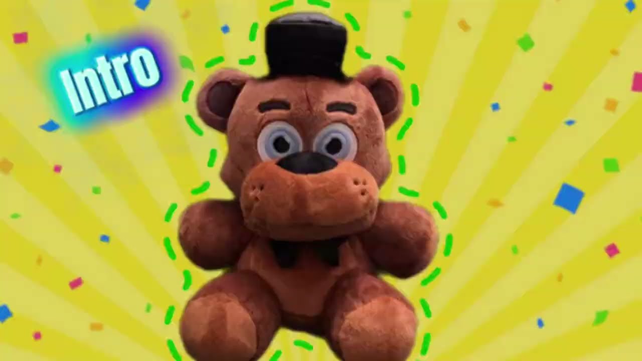 Fnaf intro to my channel #intro #fnaf #plush