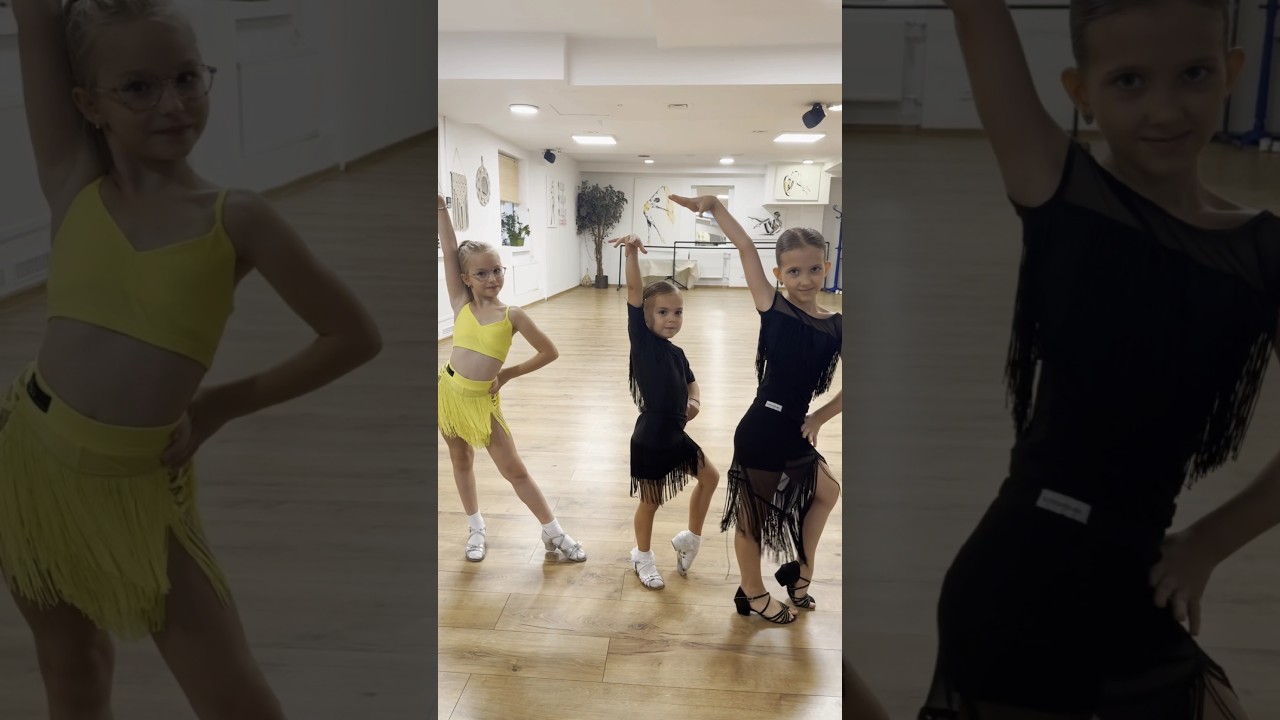 🤩Latino dance 🤩#kids #zajęciadladzieci #dzieci #taniectowarzyski #zabawa #hiphop #music #gimnastik