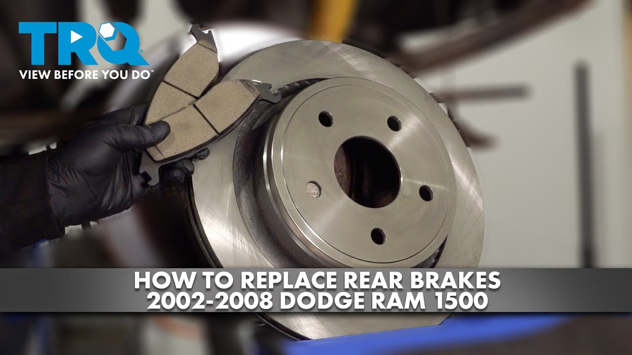 Как заменить задние тормоза на Dodge Ram 1500 2002-2008 годов